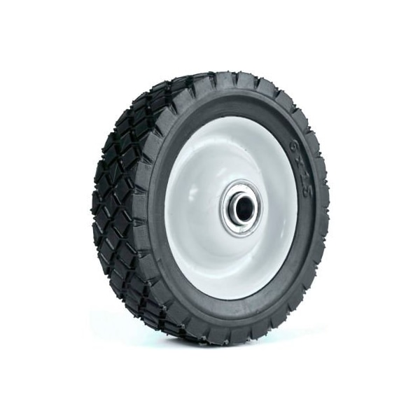 Martin Wheel Light Duty Steel Wheel 615-OF - 6 x 1.50 - 1-3/8" Offset Hub - 1/2" BB - Diamond Tread 615-OF - main